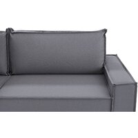 Диван Mio Tesoro Дюссельдорф 293 1.5ек-1.5ек-1.5ек (1173 Savanna Plus Grafit) - Превью изображения №5 — Интернет-магазин Time-Shop