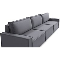 Диван Mio Tesoro Дюссельдорф 293 1.5ек-1.5ек-1.5ек (1173 Savanna Plus Grafit) - Превью изображения №3 — Интернет-магазин Time-Shop