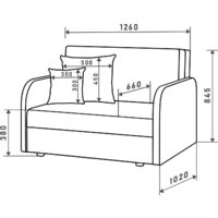 Диван Mio Tesoro Анри SB2 (Norton Mustard) - Превью изображения №7 — Интернет-магазин Time-Shop