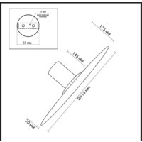 Светильник-тарелка Odeon Light Stoflake 5078/45L - Превью изображения №2 — Интернет-магазин Time-Shop