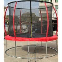 Батут Sundays Favorite Premium 8FT (красный, с сеткой, с лестницей) - Превью изображения №17 — Интернет-магазин Time-Shop