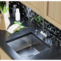 Кухонная мойка Mixline 548564 (сатин, 3 мм) - Превью изображения №2 — Интернет-магазин Time-Shop