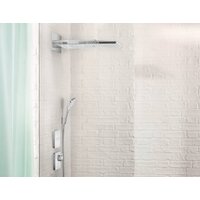 Шланговое подключение Hansgrohe FixFit Square 26455000 (хром) - Превью изображения №2 — Интернет-магазин Time-Shop