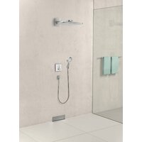 Шланговое подключение Hansgrohe FixFit Square 26455000 (хром) - Превью изображения №3 — Интернет-магазин Time-Shop