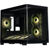 Корпус XASTRA QR500M 6ARGB-FM-C10-UC (черный) - Превью изображения №2 — Интернет-магазин Time-Shop