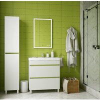  Briz Зеркало Элен классик 50*80 с подсветкой и часами - Превью изображения №3 — Интернет-магазин Time-Shop