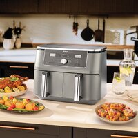 Аэрогриль (аэрофритюрница) Ninja MAX 6-in-1 Dual Zone DZ400EU - Превью изображения №5 — Интернет-магазин Time-Shop