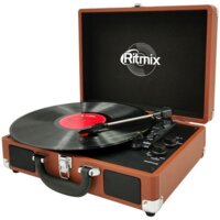 Виниловый проигрыватель Ritmix LP-160B (коричневый) - Превью изображения №2 — Интернет-магазин Time-Shop