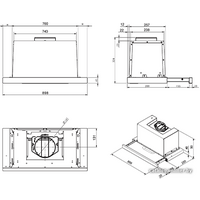 Кухонная вытяжка Smeg KSET900XE - Превью изображения №2 — Интернет-магазин Time-Shop
