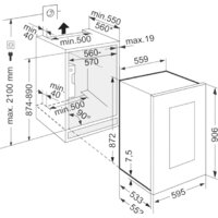 Винный шкаф Liebherr EWTgb 1683 Vinidor 1683-21001 - Превью изображения №6 — Интернет-магазин Time-Shop