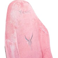 Игровое (геймерское) кресло Knight N1 Fabric Velvet 36 (розовый) - Превью изображения №11 — Интернет-магазин Time-Shop