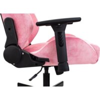 Игровое (геймерское) кресло Knight N1 Fabric Velvet 36 (розовый) - Превью изображения №9 — Интернет-магазин Time-Shop