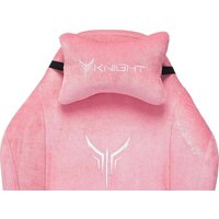 Игровое (геймерское) кресло Knight N1 Fabric Velvet 36 (розовый) - Превью изображения №7 — Интернет-магазин Time-Shop