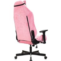 Игровое (геймерское) кресло Knight N1 Fabric Velvet 36 (розовый) - Превью изображения №5 — Интернет-магазин Time-Shop