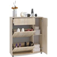 Тумба для обуви Сокол ТП-4 дуб сонома - Превью изображения №2 — Интернет-магазин Time-Shop