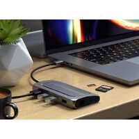 Док-станция Satechi USB 4 Multiport Adapter With 8K HDMI ST-U4MA3M - Превью изображения №6 — Интернет-магазин Time-Shop