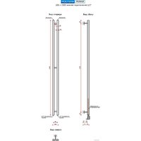 Полотенцесушитель Ростела Мини 1/2