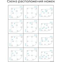 Душевой поддон RGW ST/R-0100G 16153100-02 100x100 - Превью изображения №3 — Интернет-магазин Time-Shop