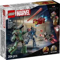 LEGO Marvel Железный человек и боевая машина против дронов 76320