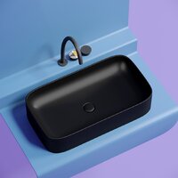 Умывальник Ceramica Nova Element CN6054MB (черный матовый) - Превью изображения №6 — Интернет-магазин Time-Shop