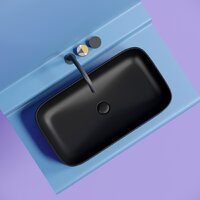 Умывальник Ceramica Nova Element CN6054MB (черный матовый) - Превью изображения №9 — Интернет-магазин Time-Shop