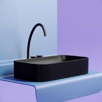 Умывальник Ceramica Nova Element CN6054MB (черный матовый) - Превью изображения №5 — Интернет-магазин Time-Shop