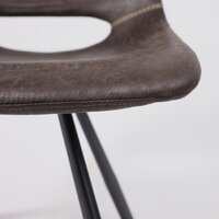 Стул AksHome Dilan (графит/черный) - Превью изображения №9 — Интернет-магазин Time-Shop