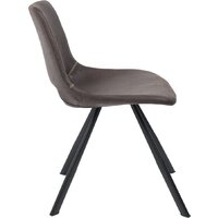 Стул AksHome Dilan (графит/черный) - Превью изображения №3 — Интернет-магазин Time-Shop