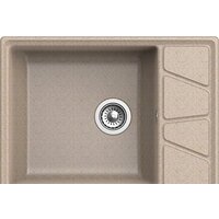 Кухонная мойка GranFest GF-V-680L (песочный) - Превью изображения №2 — Интернет-магазин Time-Shop