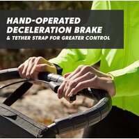 Коляска прогулочная «книга» Baby Jogger Summit X3 (midnight black) - Превью изображения №3 — Интернет-магазин Time-Shop