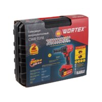 Гайковерт Wortex CWR 0318 0329229 (с 1-м АКБ, кейс, оснастка) - Превью изображения №6 — Интернет-магазин Time-Shop