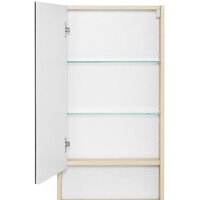  Акватон Шкаф с зеркалом Сканди 45 1A252002SDB20 (белый/дуб верона) - Превью изображения №3 — Интернет-магазин Time-Shop