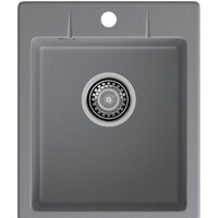 Кухонная мойка GranFest Urban GF-UR-240 (темно-серый) - Превью изображения №1 — Интернет-магазин Time-Shop