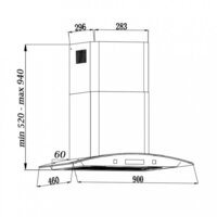 Кухонная вытяжка Grand Blagnac GC 90 (нержавеющая сталь) - Превью изображения №12 — Интернет-магазин Time-Shop