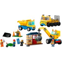Конструктор LEGO City 60391 Строительные машины и кран с шаром для сноса - Превью изображения №3 — Интернет-магазин Time-Shop