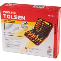Универсальный набор инструментов Tolsen TTV83411 (11 предметов) - Превью изображения №4 — Интернет-магазин Time-Shop