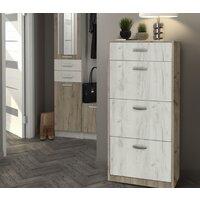 Артём-Мебель СН-100.12 (дуб крафт белый/дуб крафт серый)