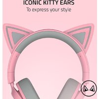 Наушники Razer Kraken Kitty V3 X Pro (розовый) - Превью изображения №8 — Интернет-магазин Time-Shop