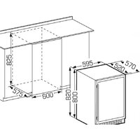 Винный шкаф Kluge KCW4602B - Превью изображения №6 — Интернет-магазин Time-Shop