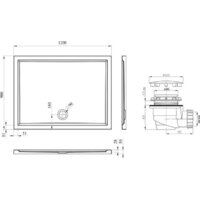 Душевой поддон Lavinia Boho One 3701812S 120х90 - Превью изображения №8 — Интернет-магазин Time-Shop