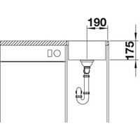 Кухонная мойка Blanco Zerox 340-IF Durinox (без клапана-автомата) - Превью изображения №2 — Интернет-магазин Time-Shop