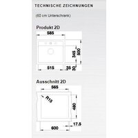 Кухонная мойка Blanco Legra 6 527086 (мягкий белый) - Превью изображения №3 — Интернет-магазин Time-Shop