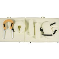 Массажный стол Atlas Sport складной 2-с 60 см деревянный (бежевый) - Превью изображения №3 — Интернет-магазин Time-Shop