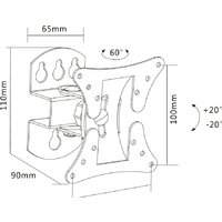 Кронштейн для телевизора Ultramounts UM857 - Превью изображения №2 — Интернет-магазин Time-Shop