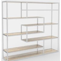 Hype Mebel Зиг-Заг 170x150 (белый/древесина белая)