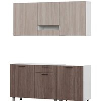 SV-Мебель Розалия без столешницы (ясень шимо светлый /ясень шимо темный)