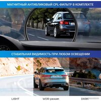 Видеорегистратор-радар детектор-GPS информатор (3в1) TrendVision Hybrid Signature Real 4K - Превью изображения №15 — Интернет-магазин Time-Shop
