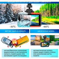 Видеорегистратор-радар детектор-GPS информатор (3в1) TrendVision Hybrid Signature Real 4K - Превью изображения №12 — Интернет-магазин Time-Shop