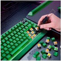 Клавиатура Razer BlackWidow V4 75% Phantom Edition (зеленый, нет кириллицы) - Превью изображения №7 — Интернет-магазин Time-Shop
