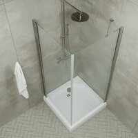 Душевой уголок Triton Форта-Хром 90x90 (с поддоном) - Превью изображения №10 — Интернет-магазин Time-Shop